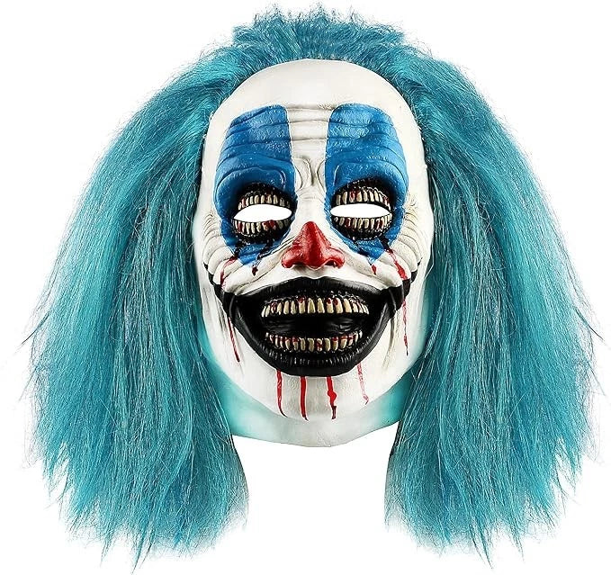 Scary Adult Clown Mask Masquerade Halloween Laughing Killer Joker Costume Mask