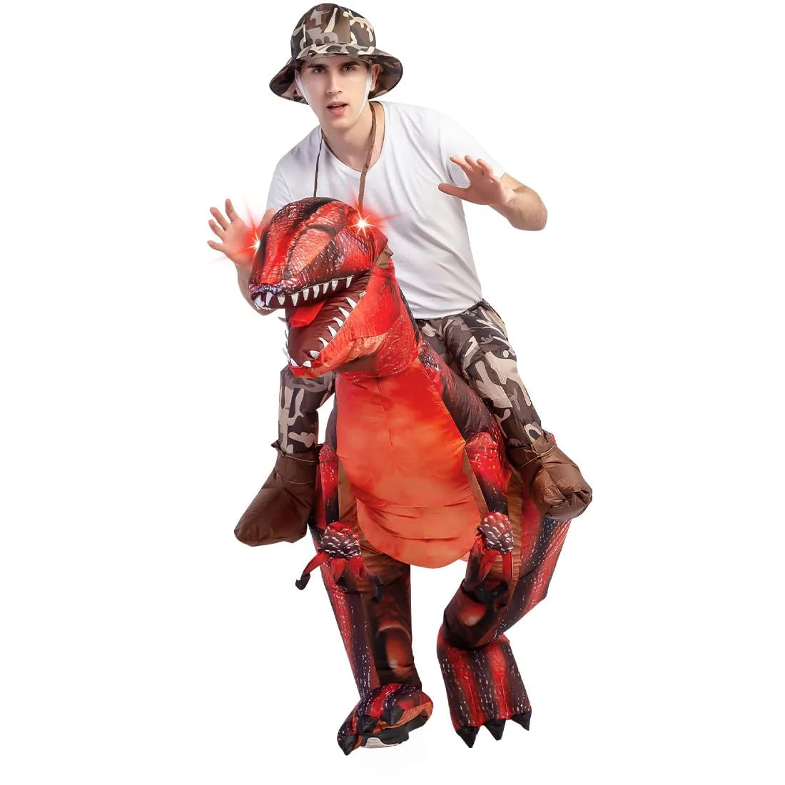 63 Inch Inflatable Dinosaur Costume