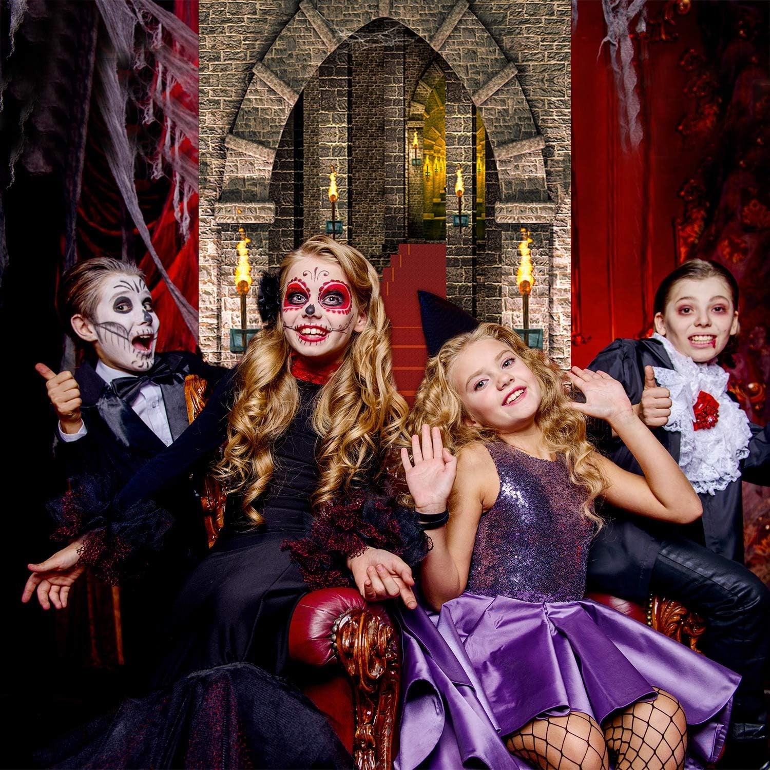 Castle Entrance Door Cover 34.8 X 78 Inches Castle Door Backdrop