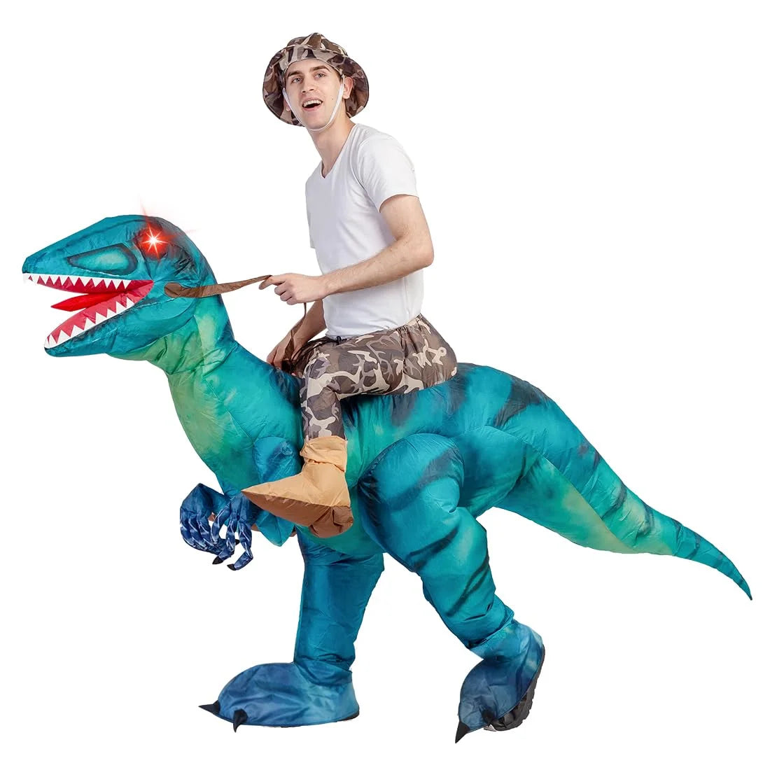 63 Inch Inflatable Dinosaur Costume Adult Dinosaur Costumes