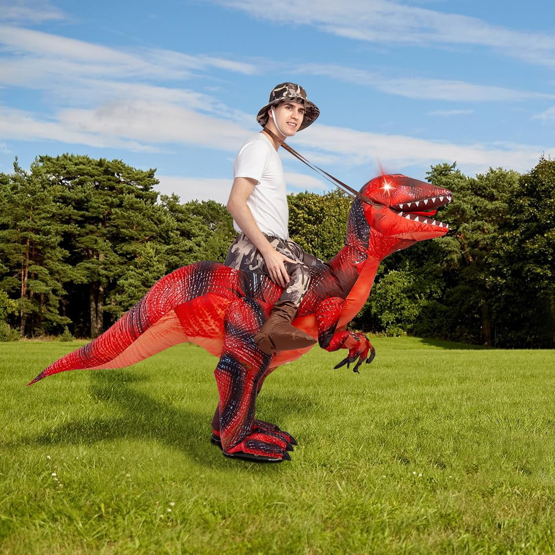 63 Inch Inflatable Dinosaur Costume