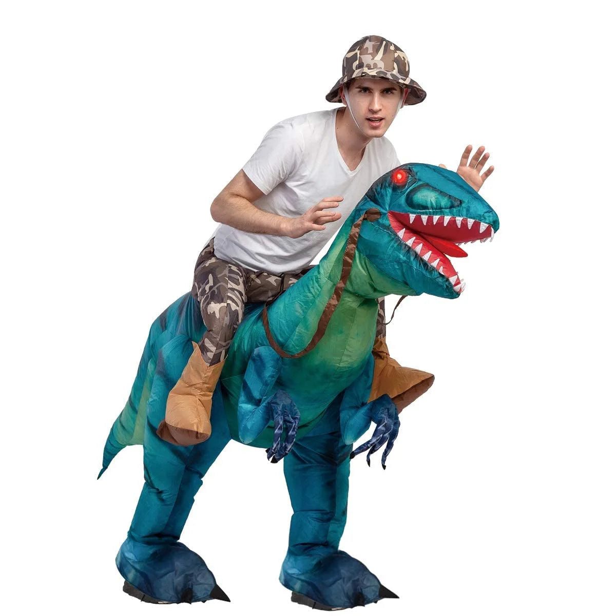 63 Inch Inflatable Dinosaur Costume Adult Dinosaur Costumes