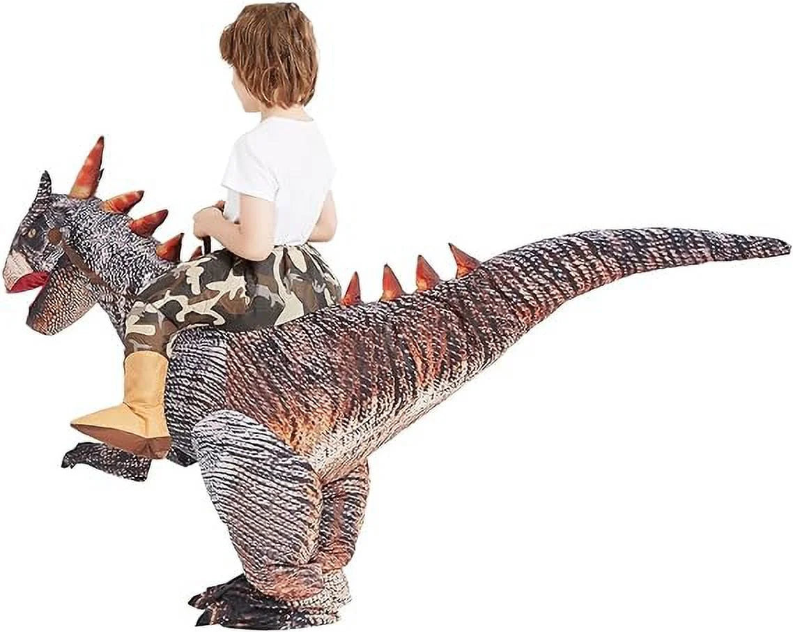 36 Inch Kids Blow up Dinosaur Costume