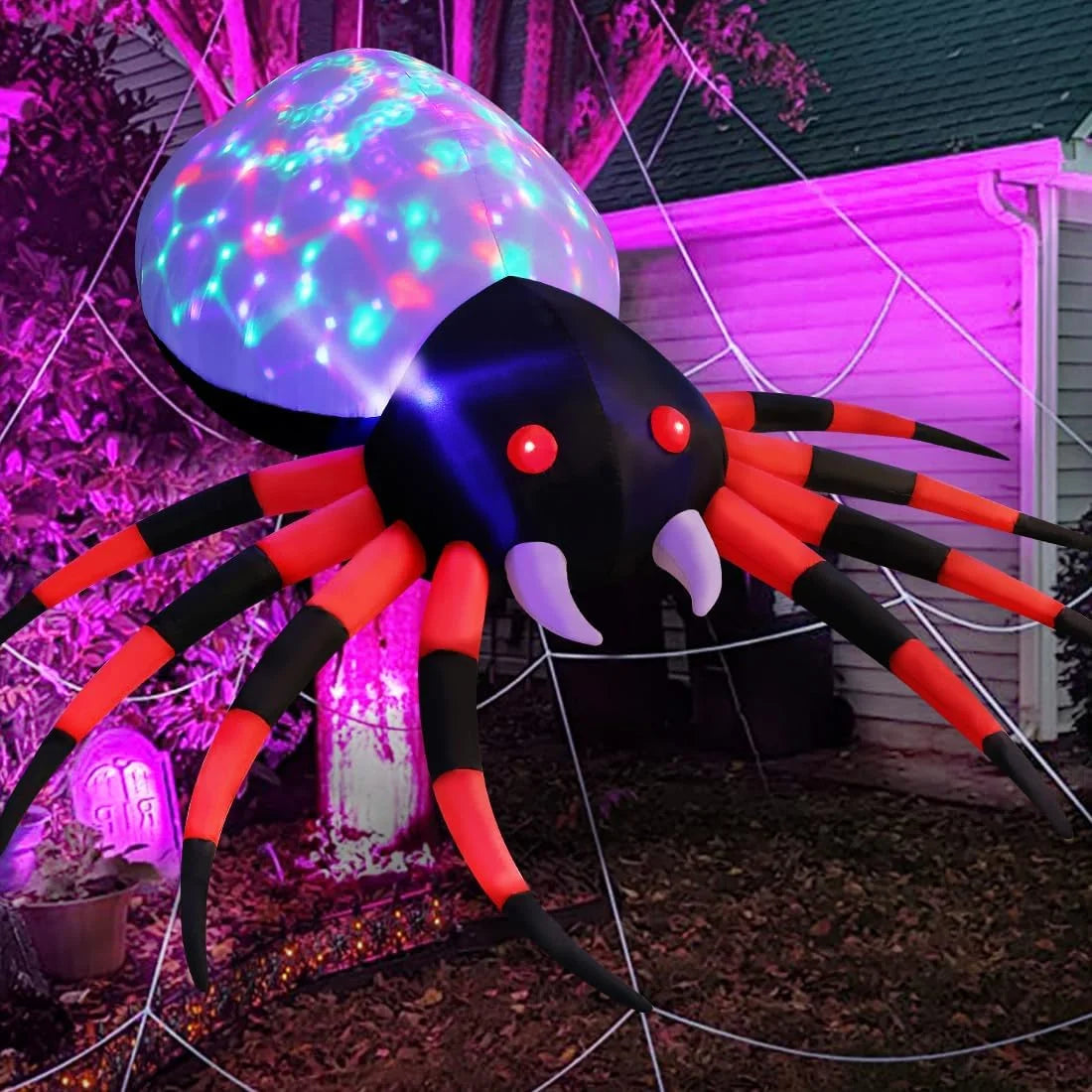 Halloween Inflatable 5 FT Halloween Spider Inflatable