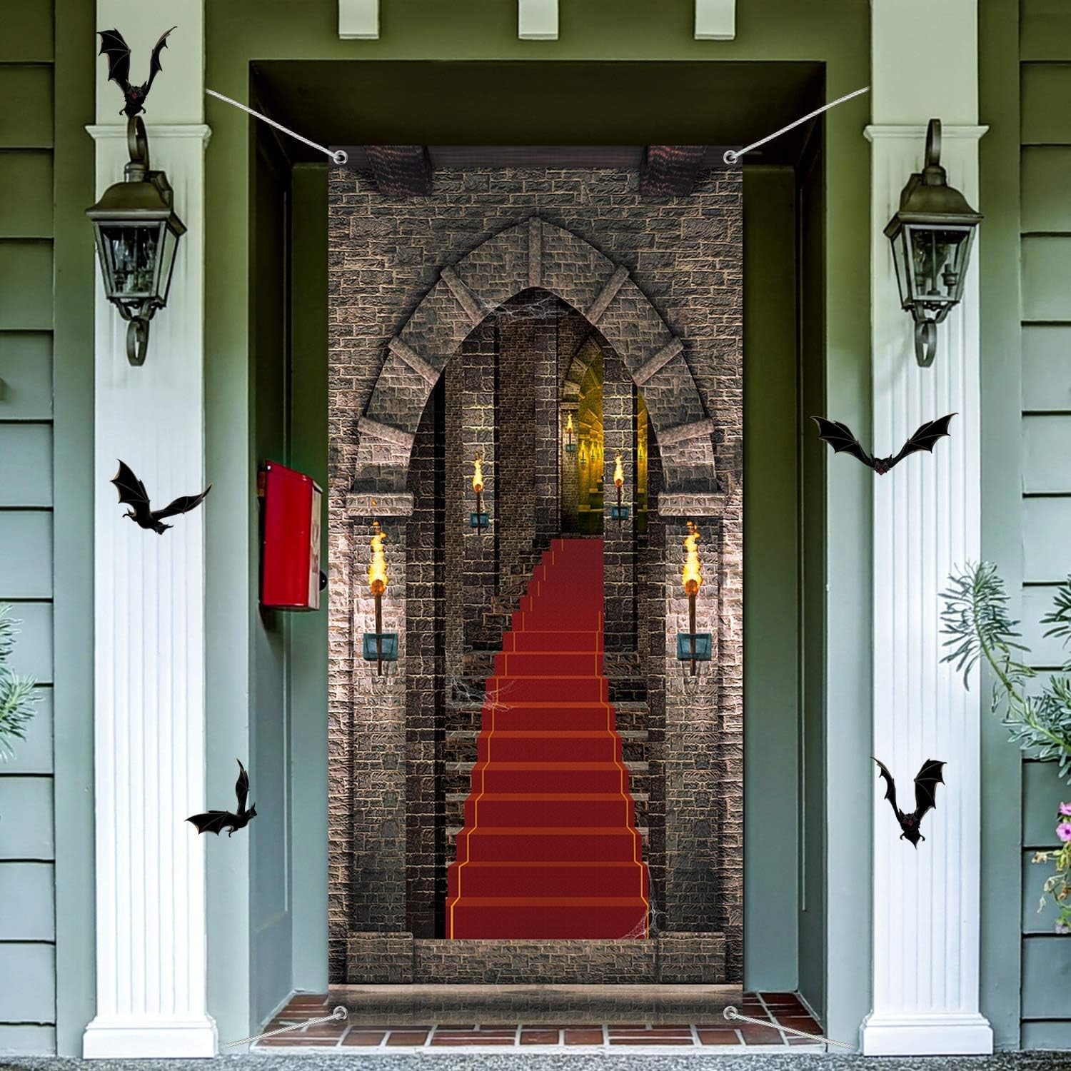 Castle Entrance Door Cover 34.8 X 78 Inches Castle Door Backdrop
