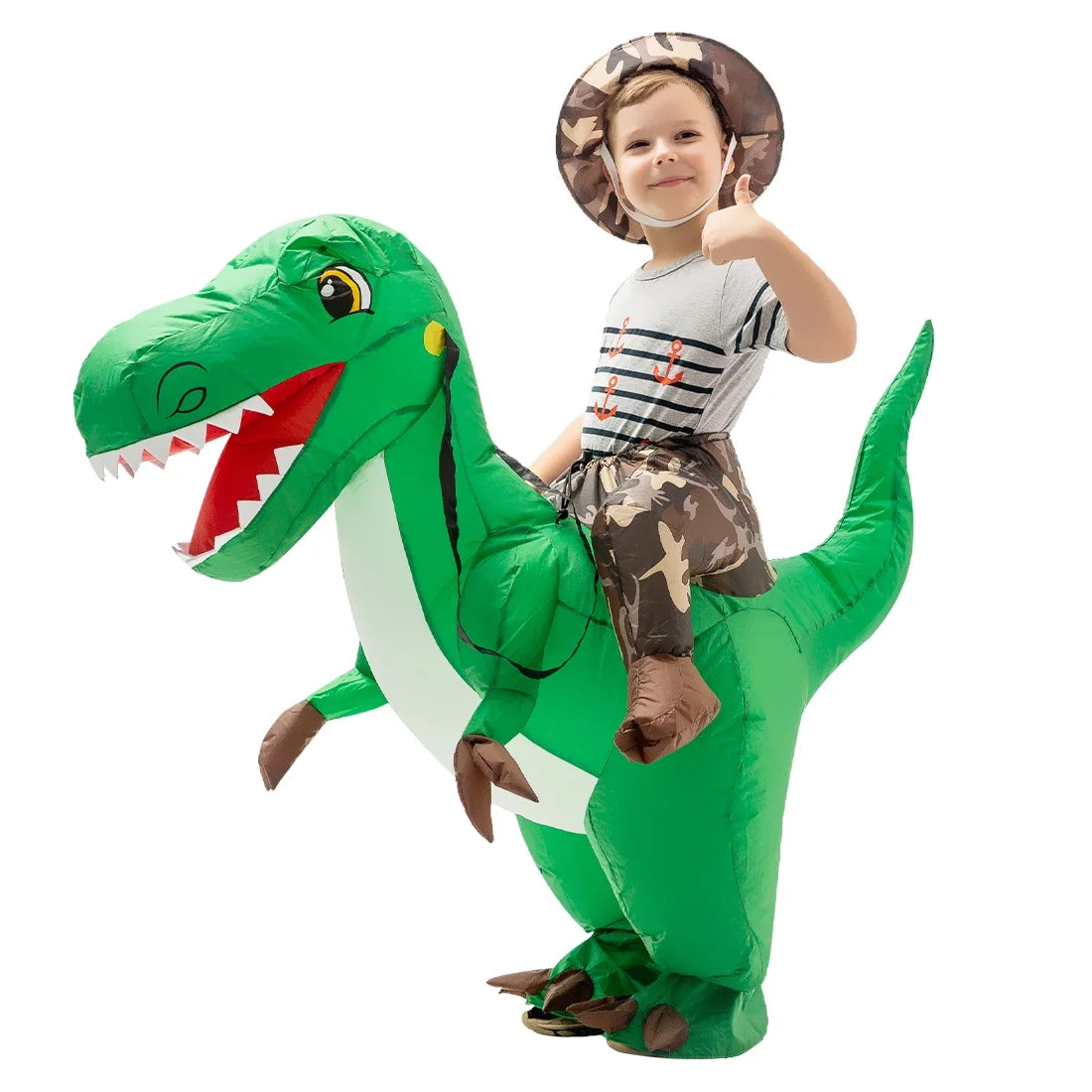 48 Inch Inflatable Dinosaur Costume for Kids