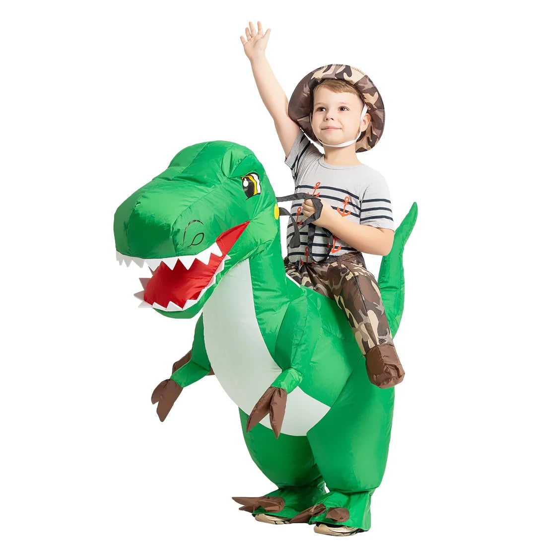 48 Inch Inflatable Dinosaur Costume for Kids