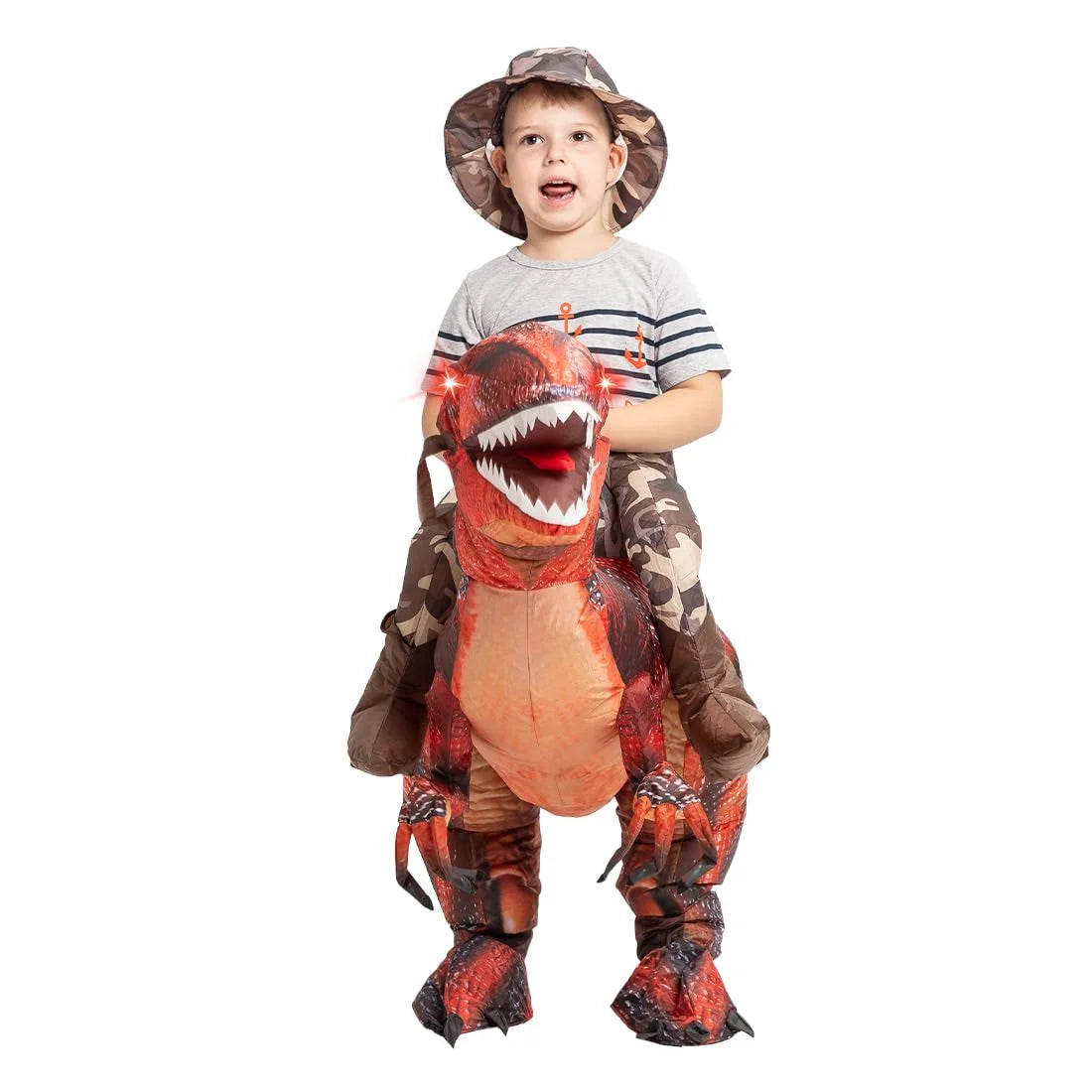 48 Inch Inflatable Dinosaur Costume for Kids 